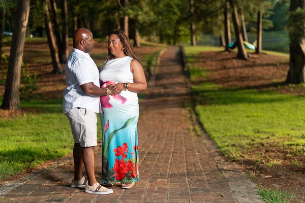 Victoria and Kelvin's Maternity Session — family photography at Maymont by Stephen Lawson