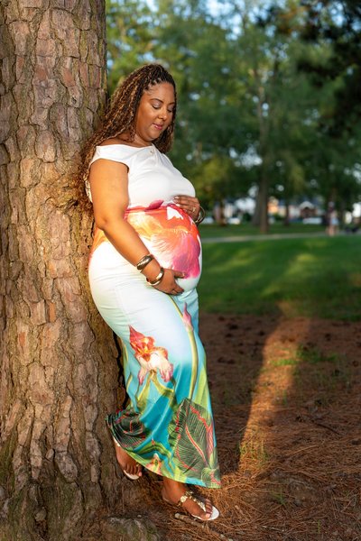 Victoria and Kelvin's Maternity Session — family photography at Maymont by Stephen Lawson