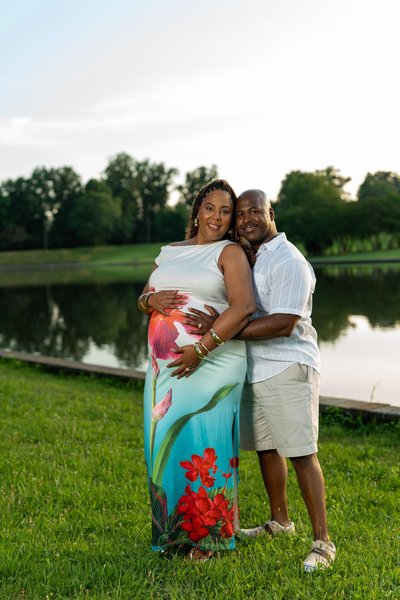 Victoria and Kelvin's Maternity Session — family photography at Maymont by Stephen Lawson