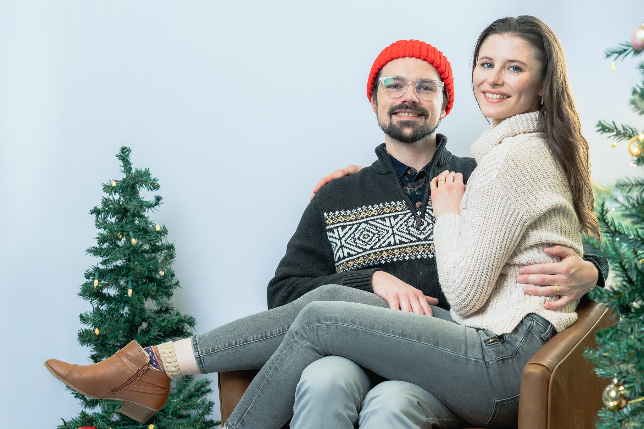 Portrait Photography | Kierstin and Jonathan's Holiday Session